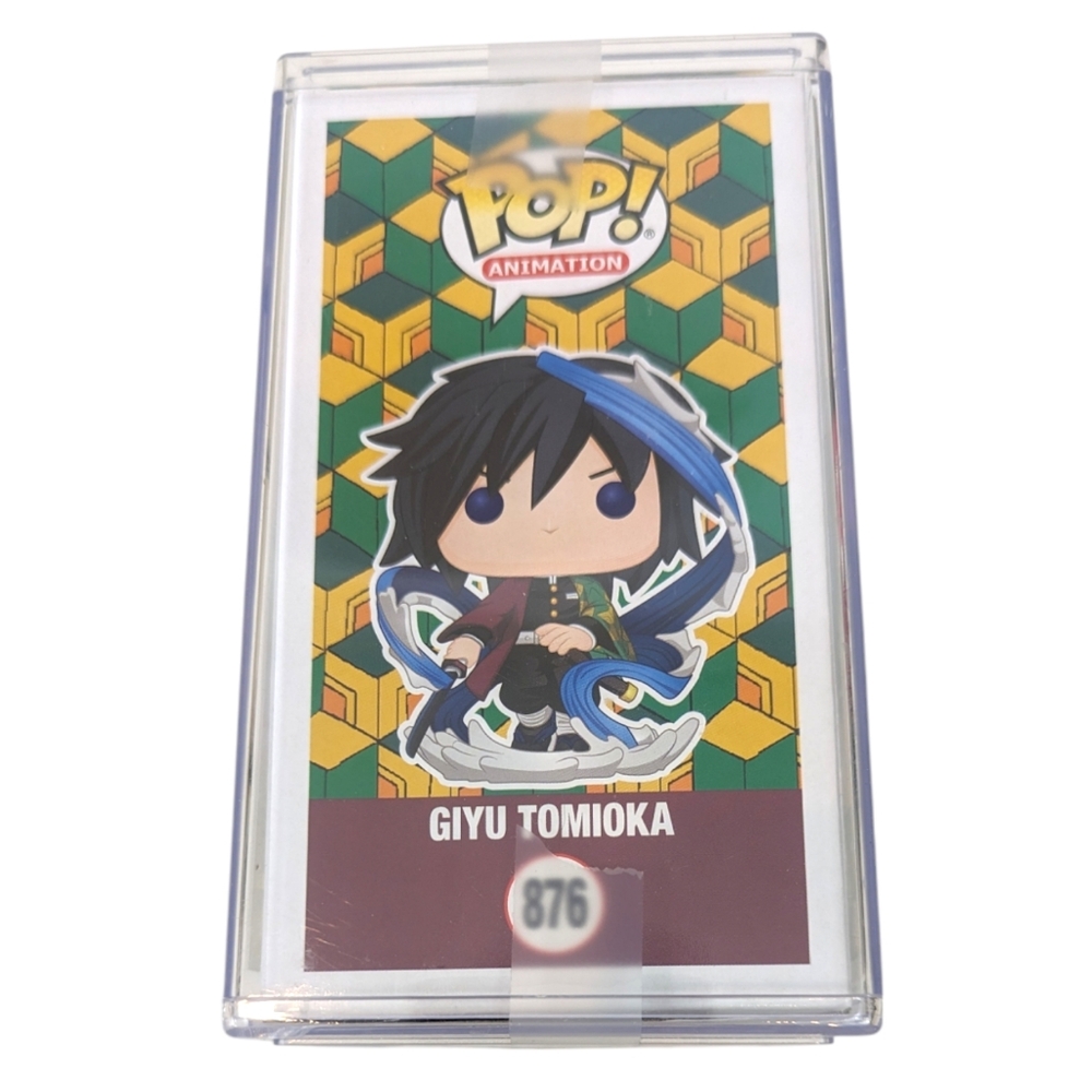 Funko Pop Giyu Tomioka SIGNED Demon Slayer 876 Anime - Picture 9 of 9